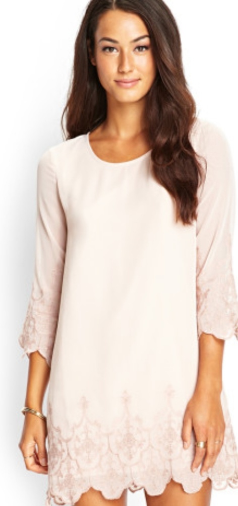 Shift dress BLUSH